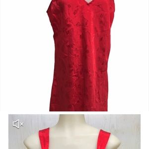 Two satin night gowns